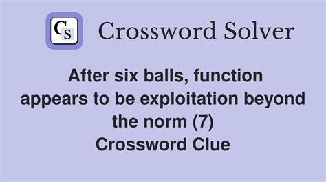 beyond's partner crossword clue